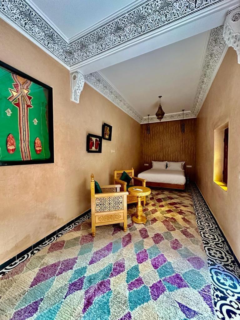 Click Riad & Spa Hotell Marrakesh Eksteriør bilde