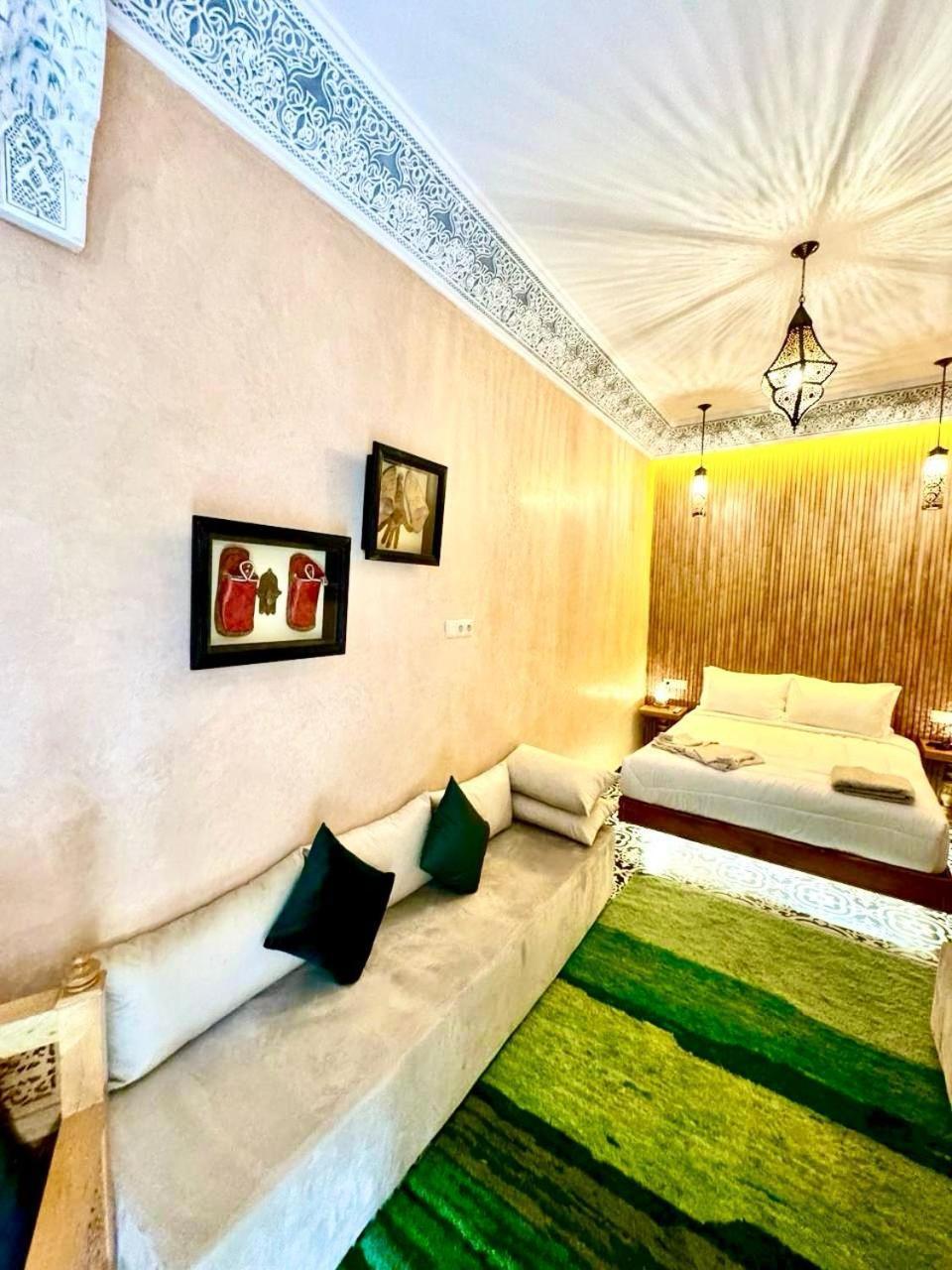 Click Riad & Spa Hotell Marrakesh Eksteriør bilde